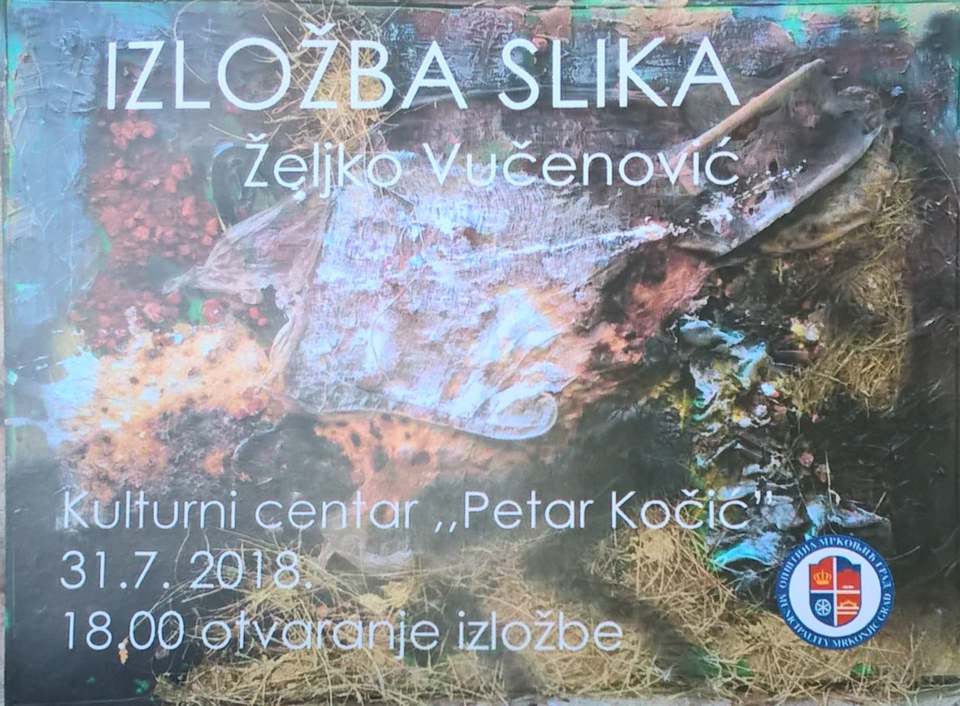 Izložba slika Željka Vučenovića